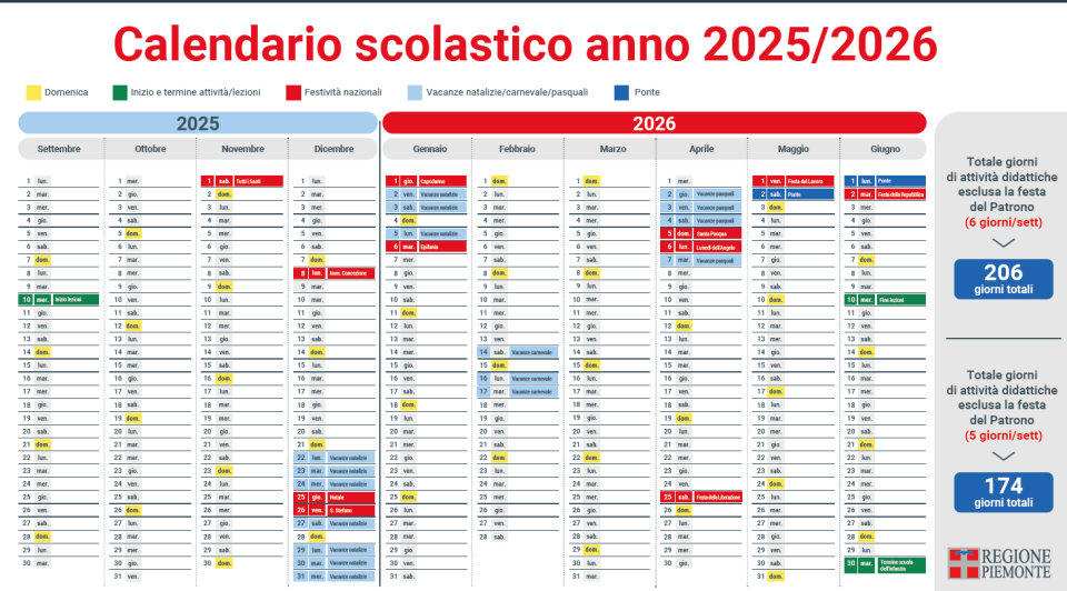 CALENDARIO