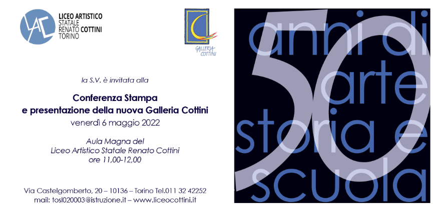 conferenza stampa Galleria Cottini