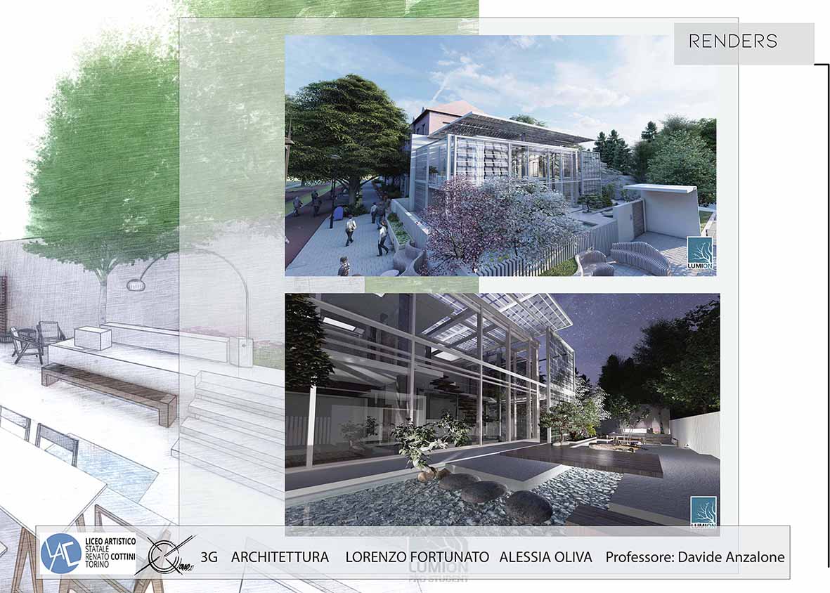 Schiebehaus Tavola 14 Studente Lorenzo Fortunato classe 3G architettura prof Anzalone